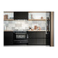 ILVE Professional Plus II 36-Inch Dual Fuel Range with 6 Sealed Burners + Griddle, 3.5 cu. ft. Oven, Glossy Black, Natural Gas, Triple Glass Door, UP36FWMPBK