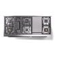 ILVE Nostalgie II 60-Inch Dual Fuel Range with 9 Sealed Burners + Griddle, 5.8 cu. ft. Oven, Glossy Black with Burnished Trim, Liquid Propane, Triple Glass Door, UP60FNMPBKBLP