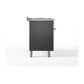ILVE Nostalgie II 60-Inch Dual Fuel Range with 9 Sealed Burners + Griddle, 5.8 cu. ft. Oven, Graphite Matte with Copper Trim, Liquid Propane, Triple Glass Door, UP60FNMPMGPLP