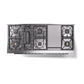 ILVE Professional Plus II 60-Inch Dual Fuel Range with 9 Sealed Burners + Griddle, 5.8 cu. ft. Oven, Blue Grey, Natural Gas, Solid Door, UP60FQMPBG