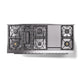 ILVE Professional Plus II 60-Inch Dual Fuel Range with 9 Sealed Burners + Griddle, 5.8 cu. ft. Oven, Graphite Matte, Liquid Propane, Solid Door, UP60FQMPMGLP