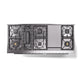 ILVE Professional Plus II 60-Inch Dual Fuel Range with 9 Sealed Burners + Griddle, 5.8 cu. ft. Oven, Stainless Steel, Liquid Propane, Solid Door, UP60FQMPSSLP