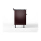 ILVE Nostalgie II 60-Inch Dual Fuel Range with 9 Sealed Burners + Griddle, 5.8 cu. ft. Oven, Burgundy with Chrome Trim, Liquid Propane, Solid Door, UP60FQNMPBUCLP
