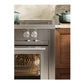 ILVE Professional Plus II 60-Inch Dual Fuel Range with 7 Sealed Burners + Griddle + French Top, 5.8 cu. ft. Oven, Stainless Steel, Natural Gas, Solid Door, UP60FSQMPSS
