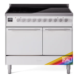 ILVE Professional Plus II 40-Inch Induction Range with 6 Induction Elements, 4.3 cu. ft. Oven, RAL, Solid Door, UPDI406QMPRA