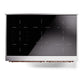 ILVE Nostalgie II 40-Inch Induction Range with 6 Induction Elements, 4.3 cu. ft. Oven, Emerald Green with Copper Trim, Solid Door, UPDI406QNMPEGP