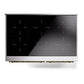ILVE Nostalgie II 40-Inch Induction Range with 6 Induction Elements, 4.3 cu. ft. Oven, Stainless Steel with Brass Trim, Solid Door, UPDI406QNMPSSG