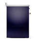 ILVE Nostalgie II 30-Inch Induction Range with 4 Induction Elements, 3.5 cu. ft. Oven, Midnight Blue with Brass Trim, Triple Glass Door, UPI304NMPMBG