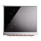 ILVE Nostalgie II 30-Inch Induction Range with 4 Induction Elements, 3.5 cu. ft. Oven, White with Copper Trim, Triple Glass Door, UPI304NMPWHP