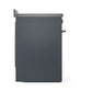 ILVE Professional Plus II 30-Inch Induction Range with 4 Induction Elements, 3.5 cu. ft. Oven, Blue Grey, Solid Door, UPI304QMPBG