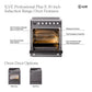 ILVE Professional Plus II 30-Inch Induction Range with 4 Induction Elements, 3.5 cu. ft. Oven, Stainless Steel, Solid Door, UPI304QMPSS