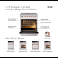 ILVE Nostalgie II 30-Inch Induction Range with 4 Induction Elements, 3.5 cu. ft. Oven, RAL with Chrome Trim, Solid Door, UPI304QNMPRAC