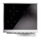 ILVE Professional Plus II 30-Inch Induction Range with 4 Induction Elements, 3.5 cu. ft. Oven, Glossy Black, Triple Glass Door, UPI304WMPBK