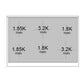 ILVE Nostalgie II 36-Inch Induction Range with 6 Induction Elements, 3.5 cu. ft. Oven, Stainless Steel with Burnished Trim, Triple Glass Door, UPI366NMPSSB