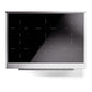ILVE Professional Plus II 36-Inch Induction Range with 6 Induction Elements, 3.5 cu. ft. Oven, White, Triple Glass Door, UPI366WMPWH