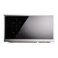 ILVE Nostalgie II 48-Inch Induction Range with 6 Induction Elements, 5.02 cu. ft. Oven, Glossy Black with Brass Trim, Triple Glass Door, UPI486NMPBKG