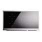 ILVE Nostalgie II 48-Inch Induction Range with 6 Induction Elements, 5.02 cu. ft. Oven, Burgundy with Chrome Trim, Triple Glass Door, UPI486NMPBUC