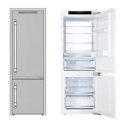 ILVE 22-Inch Bottom Freezer Refrigerator with 8.6 cu. ft. Capacity, Panel Ready, URBM22SIWPRY