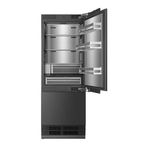 ILVE 30-Inch Built-In Bottom Freezer Refrigerator with 16 cu. ft. Capacity, Reversible Door, Energy Star, Sabbath Mode (Internal Water Dispenser and Ice Maker), URBM30SIWPRY