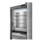 ILVE 36-Inch Refrigerator Column with 20.1 cu. ft. Capacity, Internal Water Dispenser, Reversible Door, URFC36SNWPRY