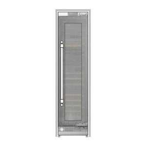 ILVE 24-Inch Built-In Triple Zone Wine Column with 100 Bottle Capacity, Panel Ready, UWFC24BNNPRY