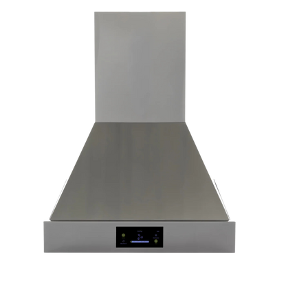 Induction Hardware 30-Inch Convertible Wall Mount Range Hood, 400 CFM, Stainless Steel, RH-400-30-SS