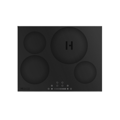 Induction Hardware 24" LED Induction Drop-In Cooktop, 4-Zone, ID-PRO-24