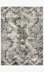 Loloi Viera VR-10 Grey / Black area rug - image 1