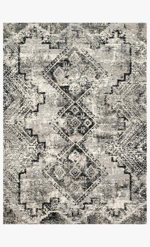 Loloi Viera VR-10 Grey / Black area rug - image 1