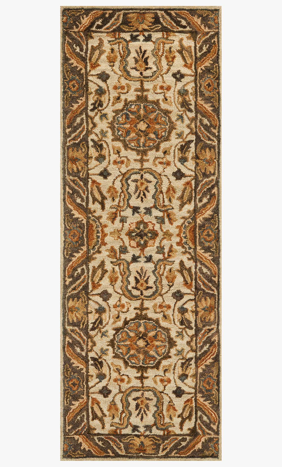 Loloi Victoria VK-02 Ivory / Dk Taupe area rug - image 3