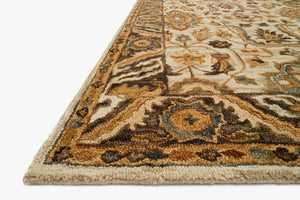 Loloi Victoria VK-02 Ivory / Dk Taupe area rug - image 2