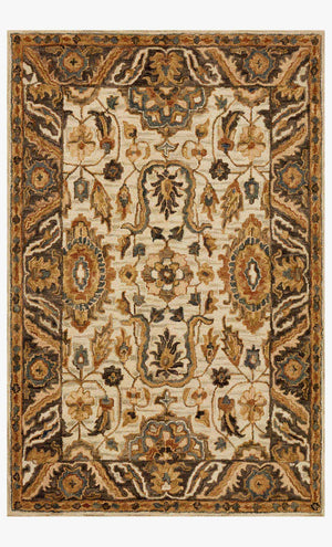 Loloi Victoria VK-02 Ivory / Dk Taupe area rug - image 1