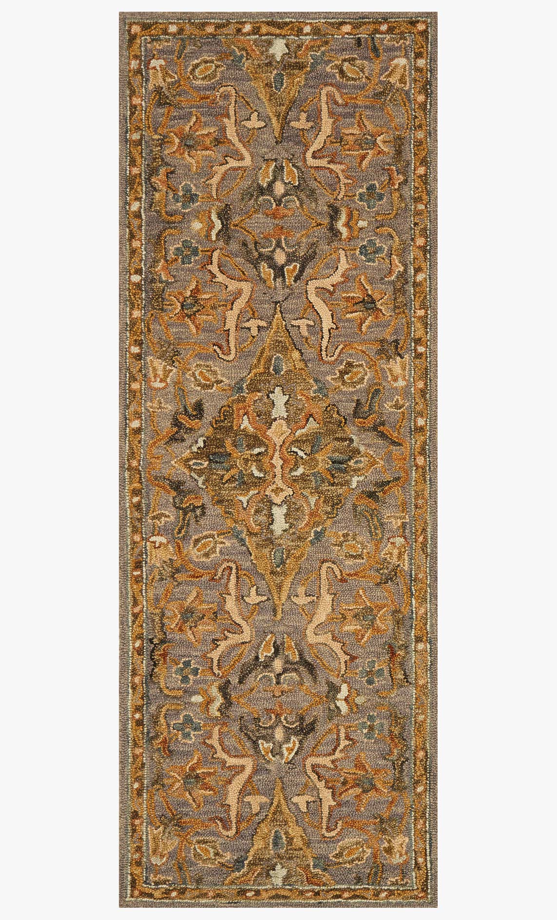 Loloi Victoria VK-04 Grey / Multi area rug - image 3