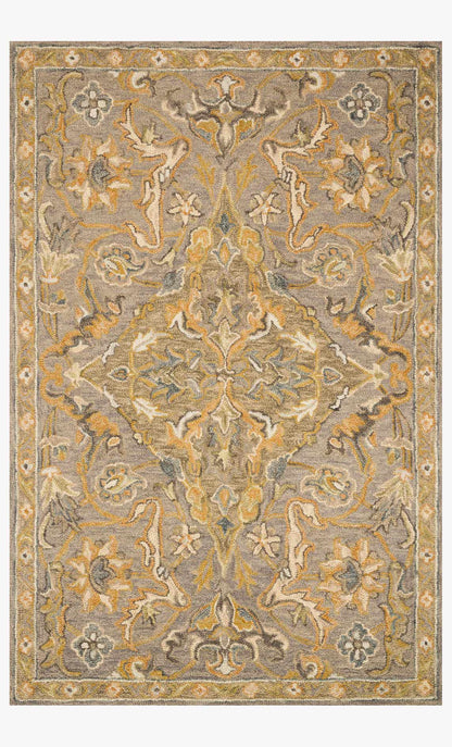 Loloi Victoria VK-04 Grey / Multi area rug - image 1