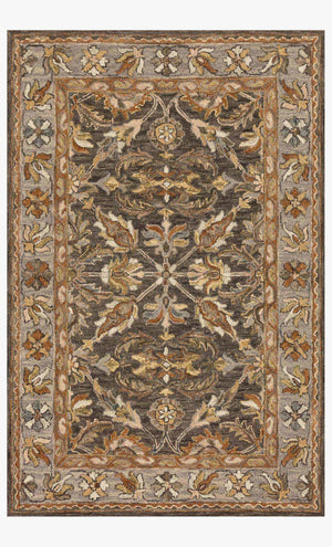 Loloi Victoria VK-06 Dk Taupe / Grey area rug - image 1
