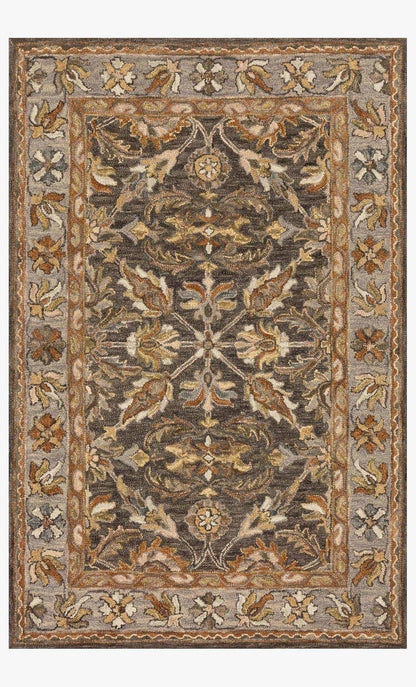 Loloi Victoria VK-06 Dk Taupe / Grey area rug - image 1