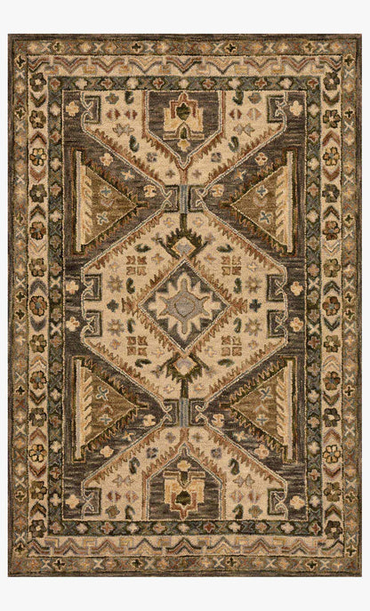 Loloi Victoria VK-07 Walnut / Beige area rug - image 1