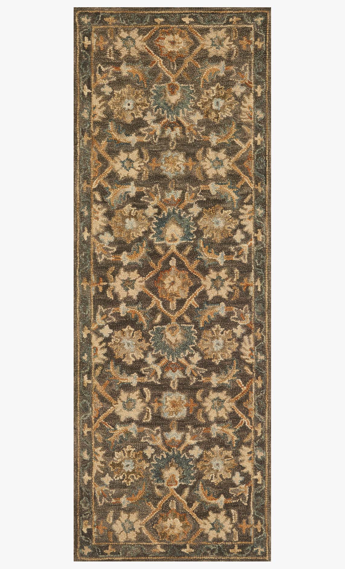 Loloi Victoria VK-08 Dk Taupe / Multi area rug - image 3
