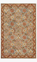 Loloi Victoria VK-10 Slate / Terracotta area rug - image 1