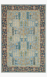 Loloi Victoria VK-12 Lt Blue / Dk Blue area rug - image 1