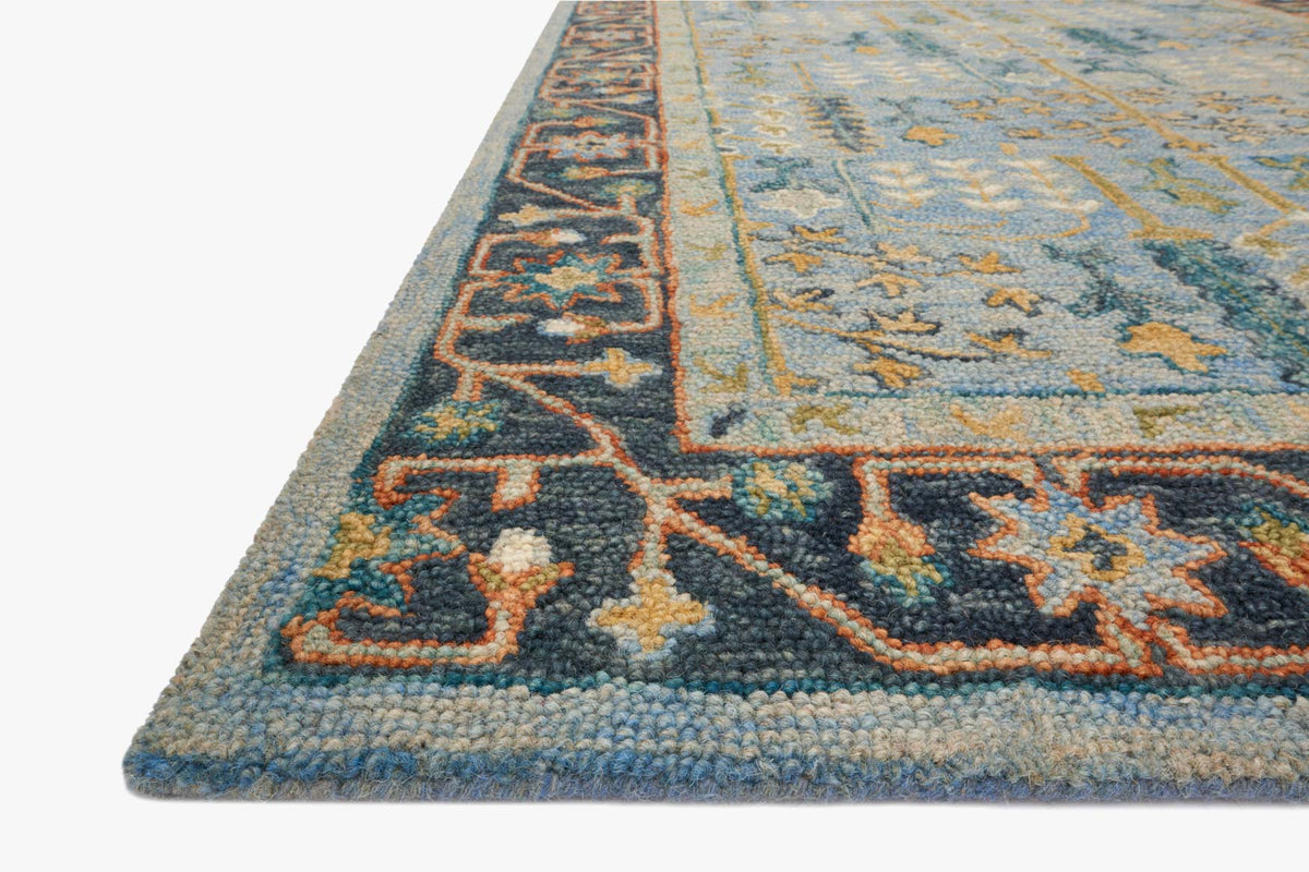 Loloi Victoria VK-12 Lt Blue / Dk Blue area rug - image 2