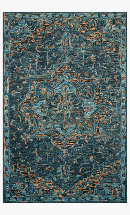 Loloi Victoria VK-15 Teal / Multi area rug - image 1