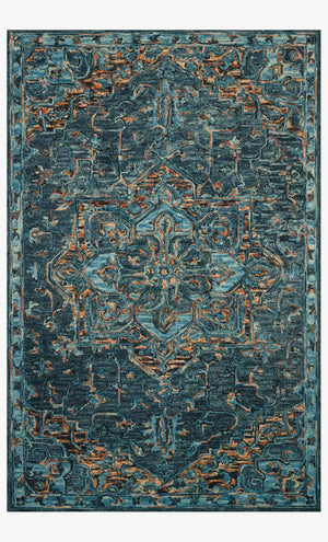Loloi Victoria VK-15 Teal / Multi area rug - image 1