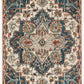 Loloi Victoria VK-16 Blue / Red area rug - image 1