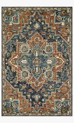 Loloi Victoria VK-16 Rust / Multi area rug - image 1