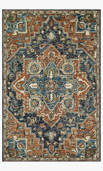 Loloi Victoria VK-16 Rust / Multi area rug - image 1