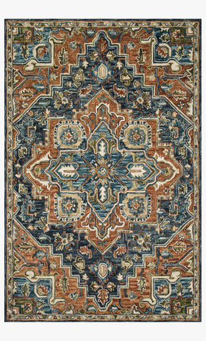 Loloi Victoria VK-16 Rust / Multi area rug - image 1