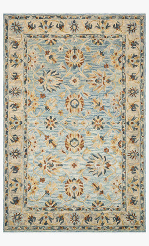 Loloi Victoria VK-18 Lt. Blue / Natural area rug - image 1