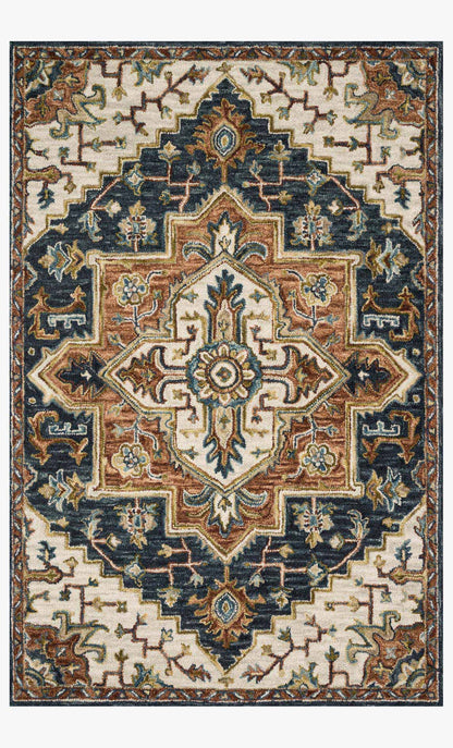 Loloi Victoria VK-19 Blue / Multi area rug - image 1