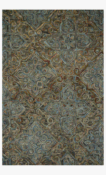 Loloi Victoria VK-21 Charcoal / Multi area rug - image 1